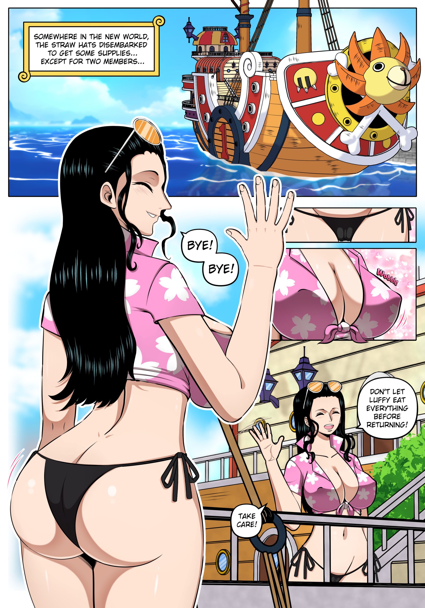 Nico robin porn comics
